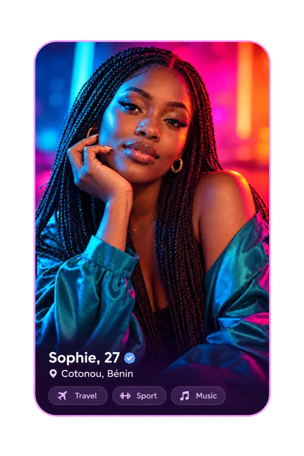 Sophie's profile, 27, Cotonou